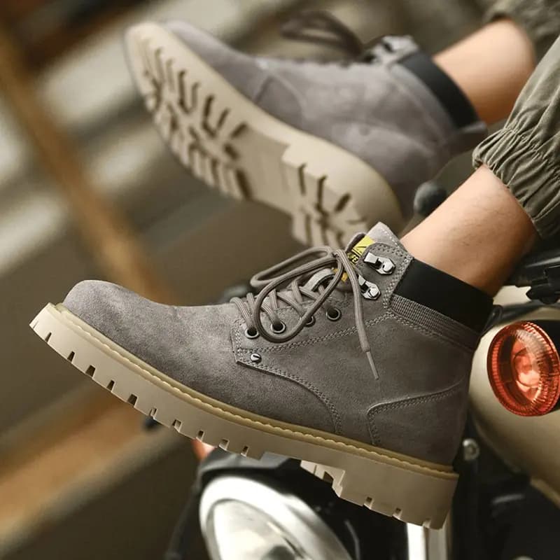 HLA Wear-Resistant Short Outdoor Boots 3.5cm Men's 14