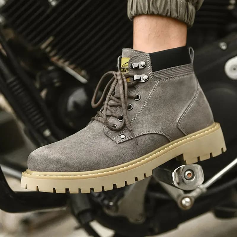 HLA Wear-Resistant Short Outdoor Boots 3.5cm Men's 13