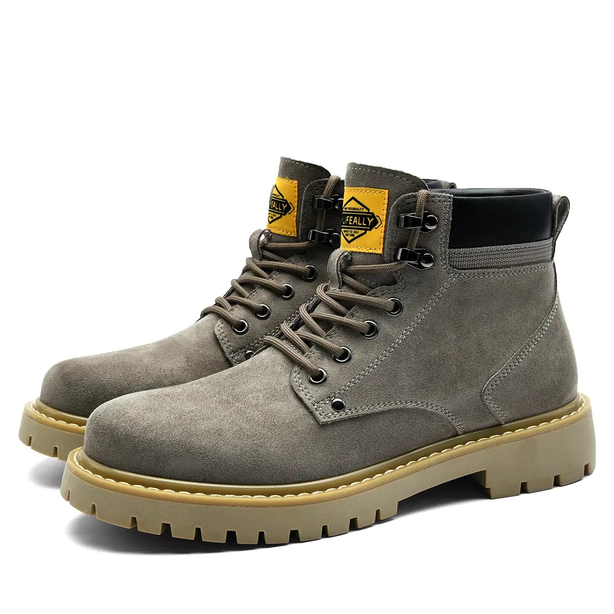 HLA Wear-Resistant Short Outdoor Boots 3.5cm Men's 9