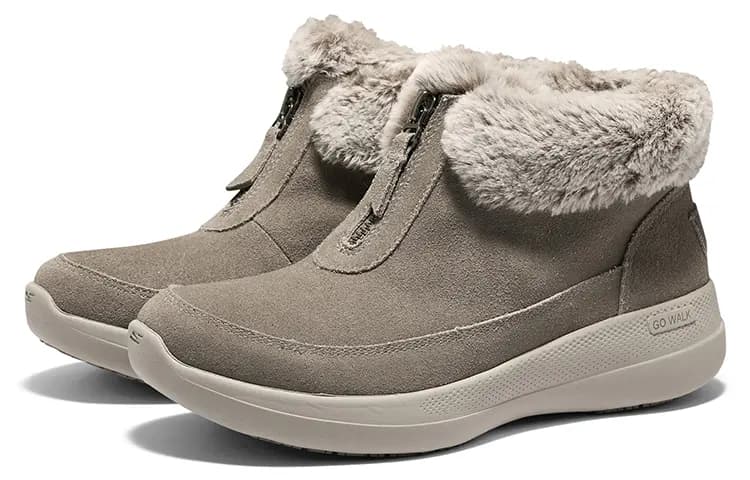 Skechers Go Walk Stability Qadın Çəkməsi Qəhvəyi 4