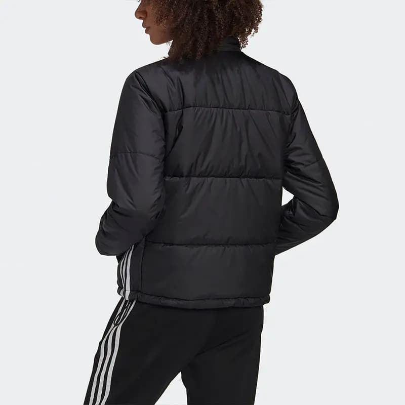 adidas Originals SHORT PUFFER Qadın Puffer Pencəyi Qara 3