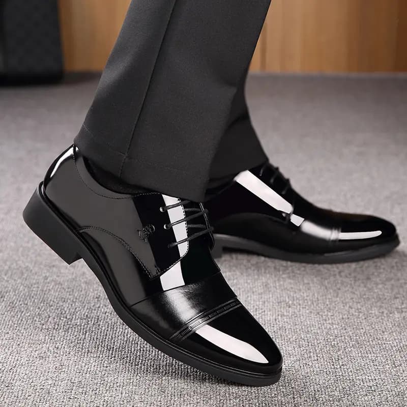 LAORENTOU Dress Shoes Men Low Top 6