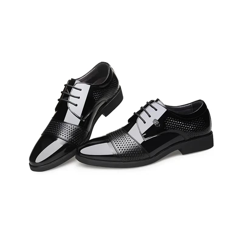 LAORENTOU Dress Shoes Men Low Top 21