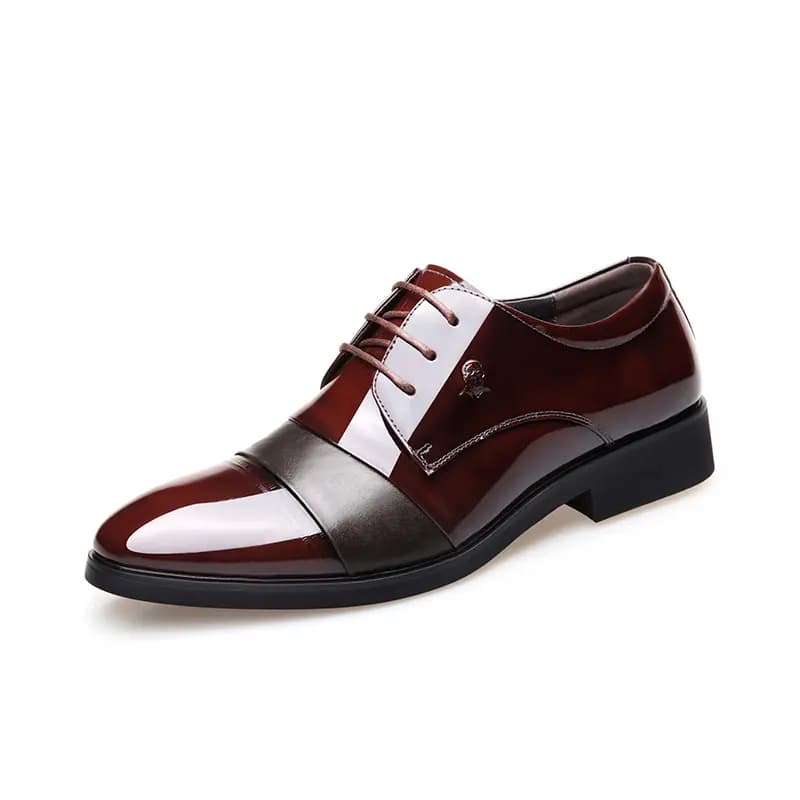LAORENTOU Dress Shoes Men Low Top 8