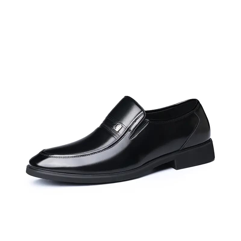 LAORENTOU Calf Leather British Height-Increasing Leather Shoes 2