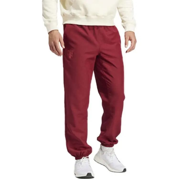 Adidas Kişi İdman Şalvarı Tünd Qırmızı 4