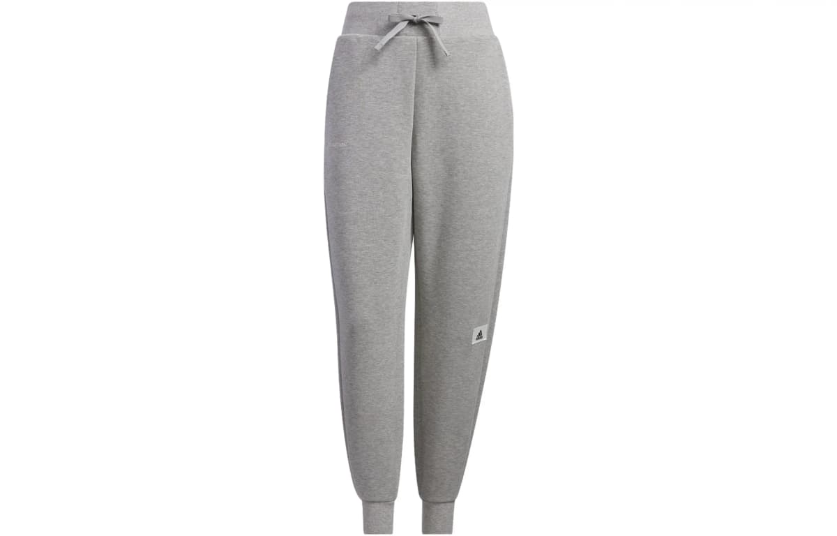 Adidas Lounge Knitted Sweatpants Women's Gray