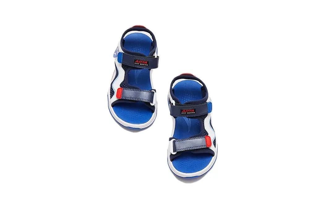 Anta Kids Uşaq Sandalı Ağ/Mavi 3