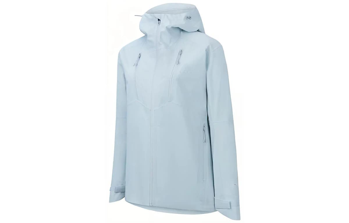 Anta Water-Resistant Windbreaker Jacket Women's Dream Shadow Blue