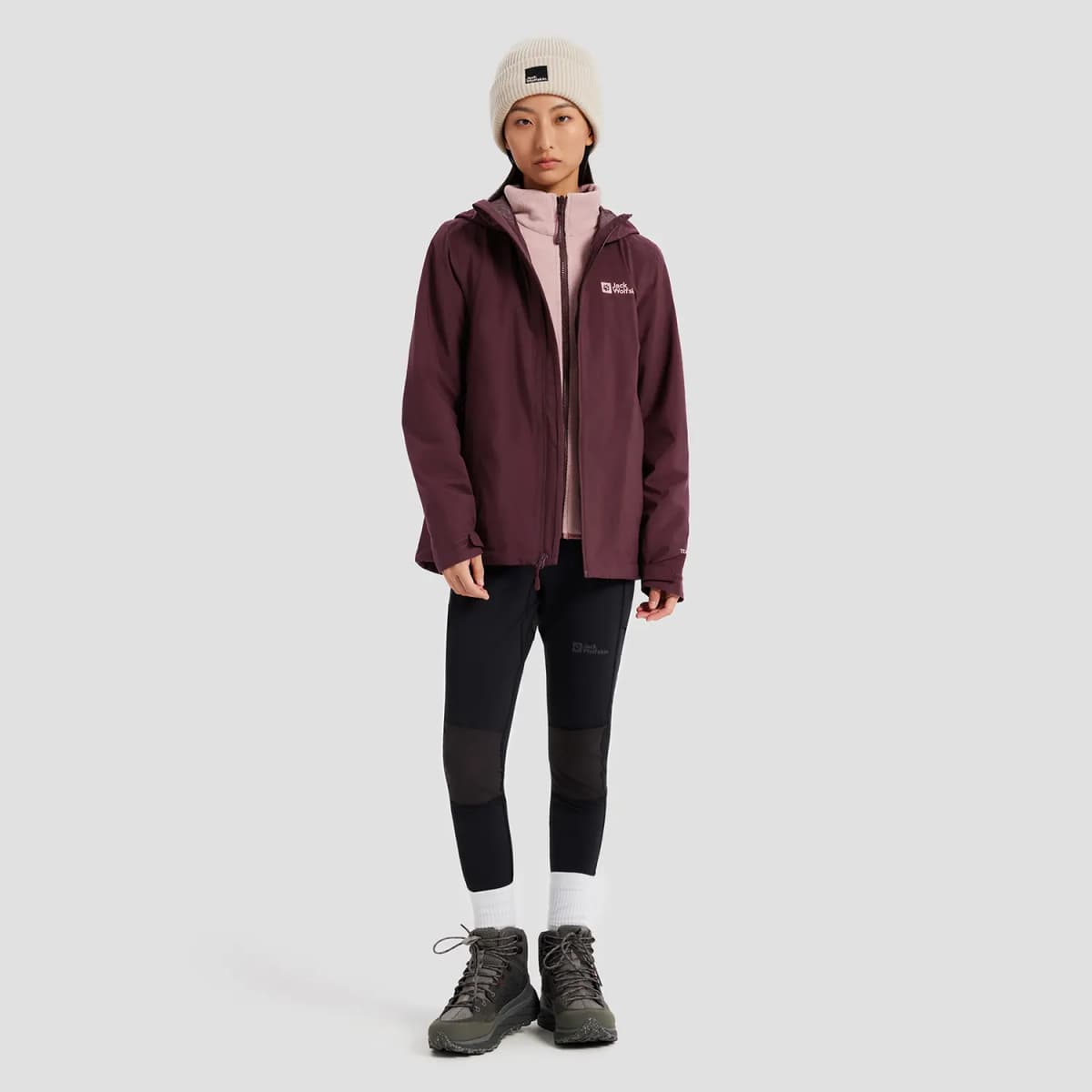 Jack Wolfskin Qadın Küləkdənqoruyan Pencək 4