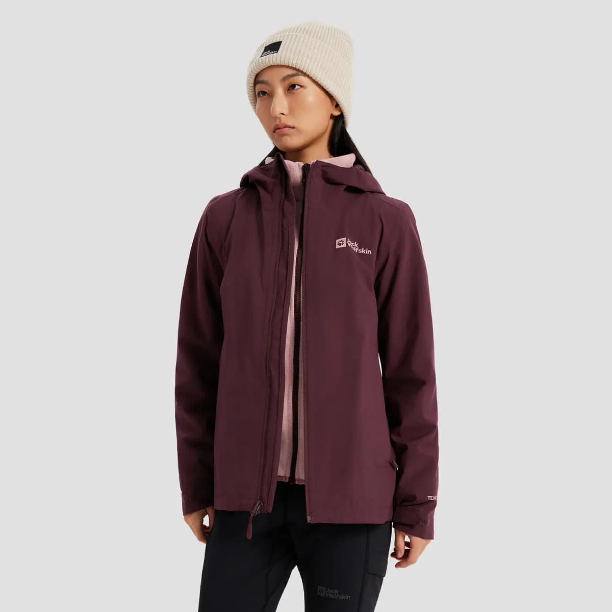 Jack Wolfskin Qadın Küləkdənqoruyan Pencək 7