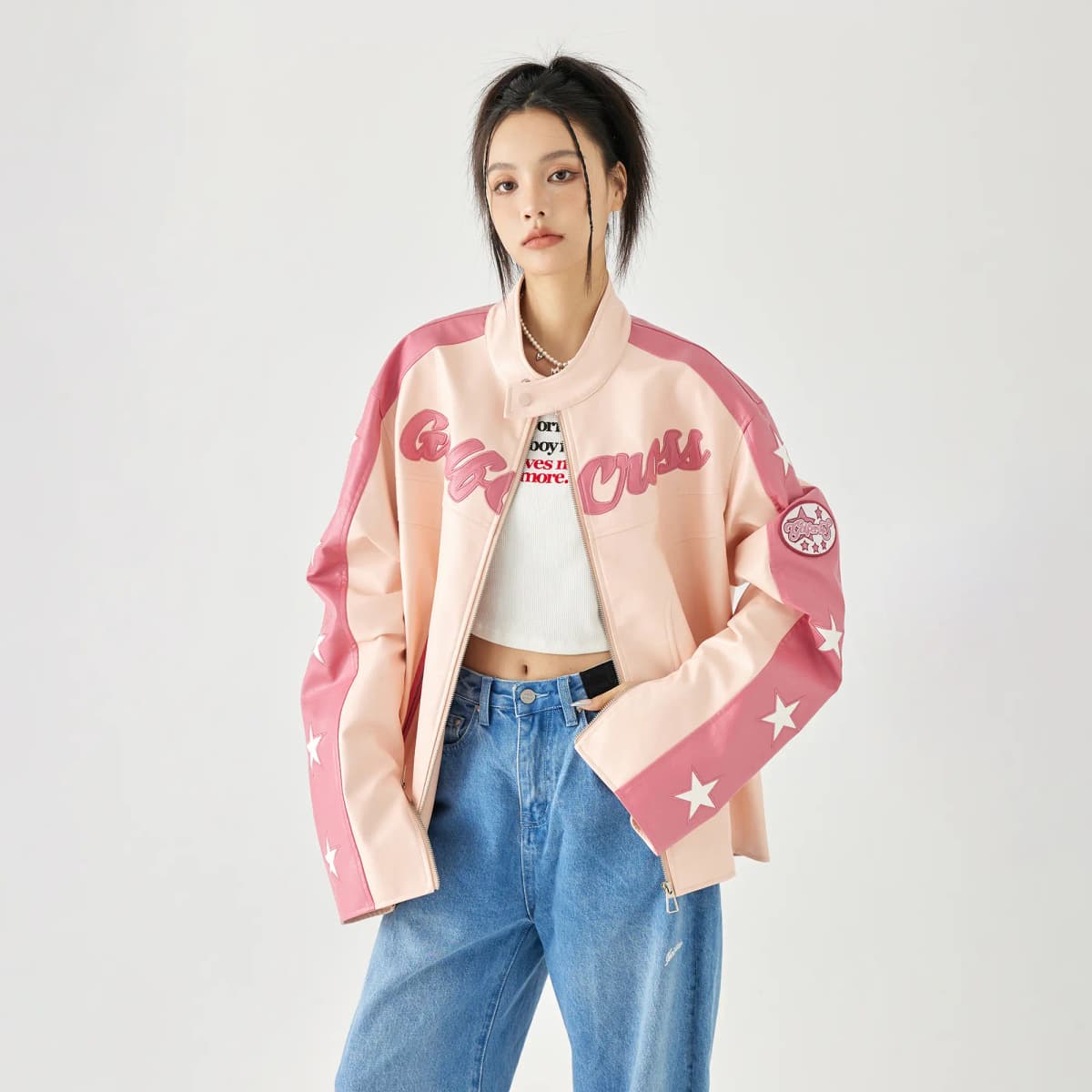 GOLFCROSS Leather Jacket Unisex 10