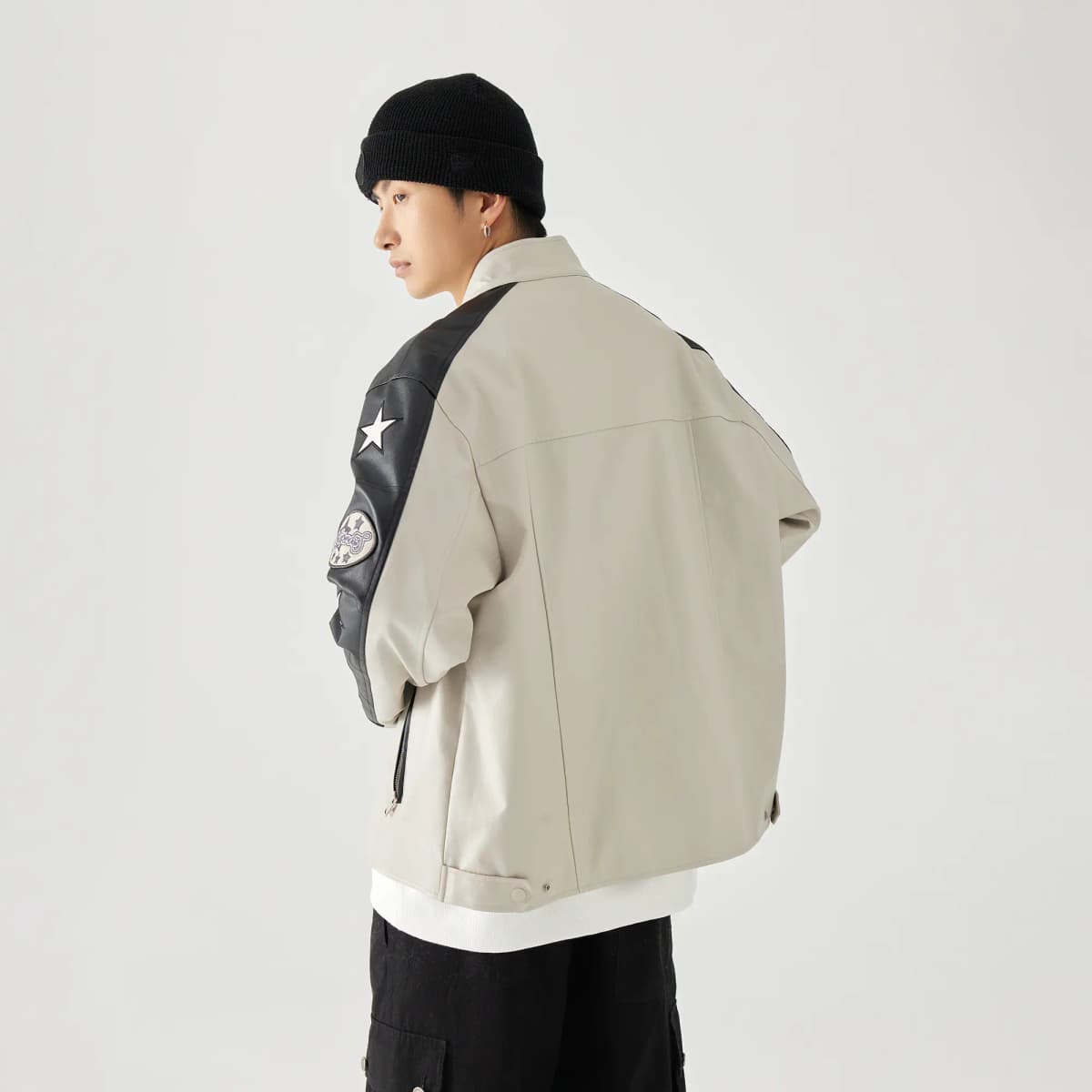 GOLFCROSS Leather Jacket Unisex 4