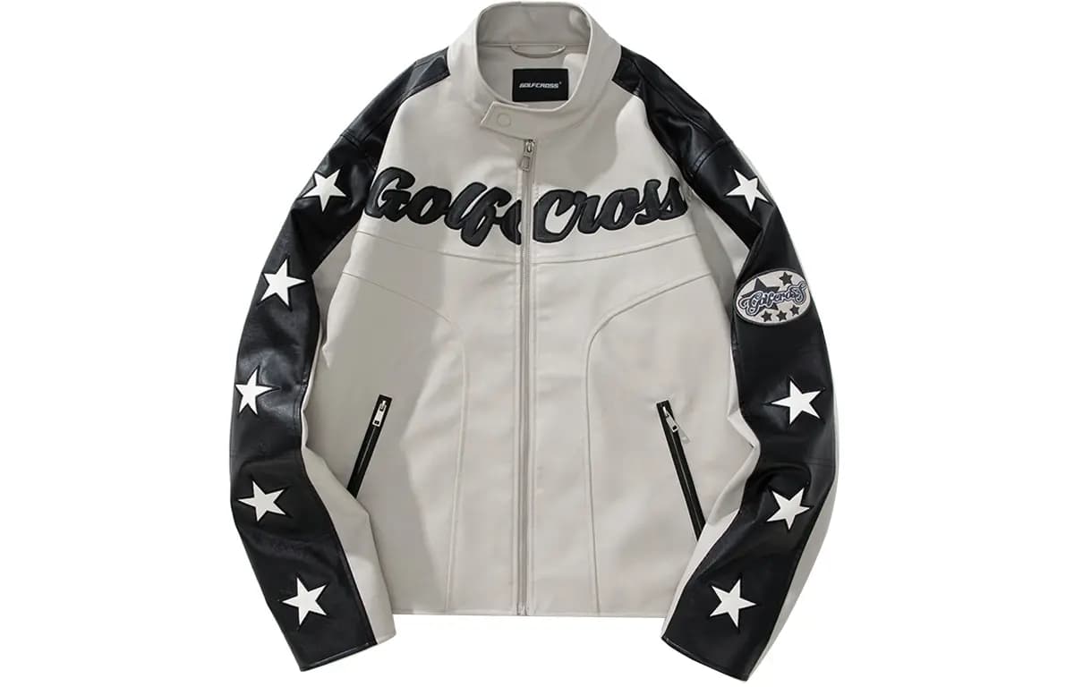 GOLFCROSS Unisex Dəri Pencək