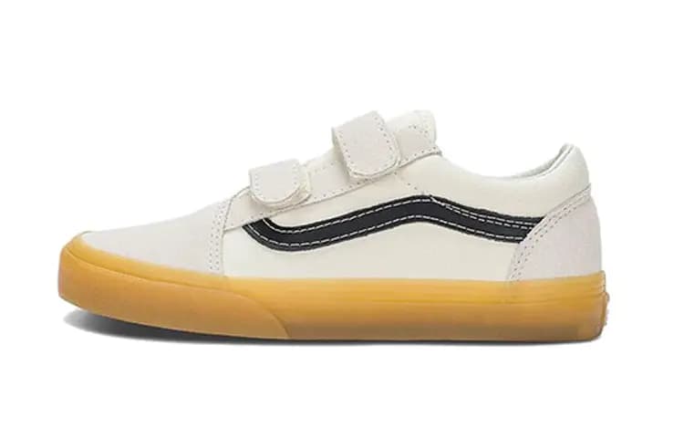 Vans Old Skool V Uşaq İdman Ayaqqabısı Ağ