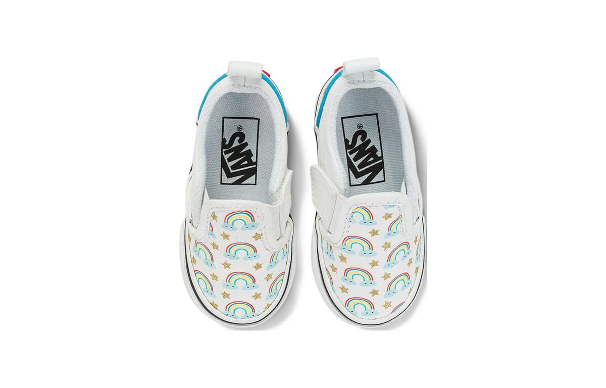 Vans Slip-On Uşaq Ayaqqabısı Ağ 3