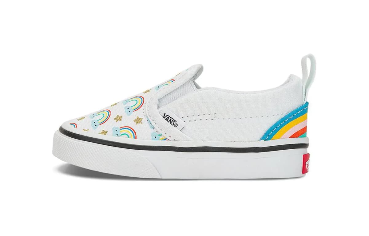 Vans Slip-On Uşaq Ayaqqabısı Ağ
