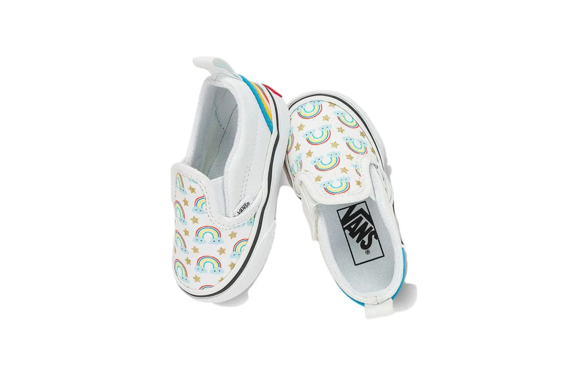 Vans Slip-On Uşaq Ayaqqabısı Ağ 4