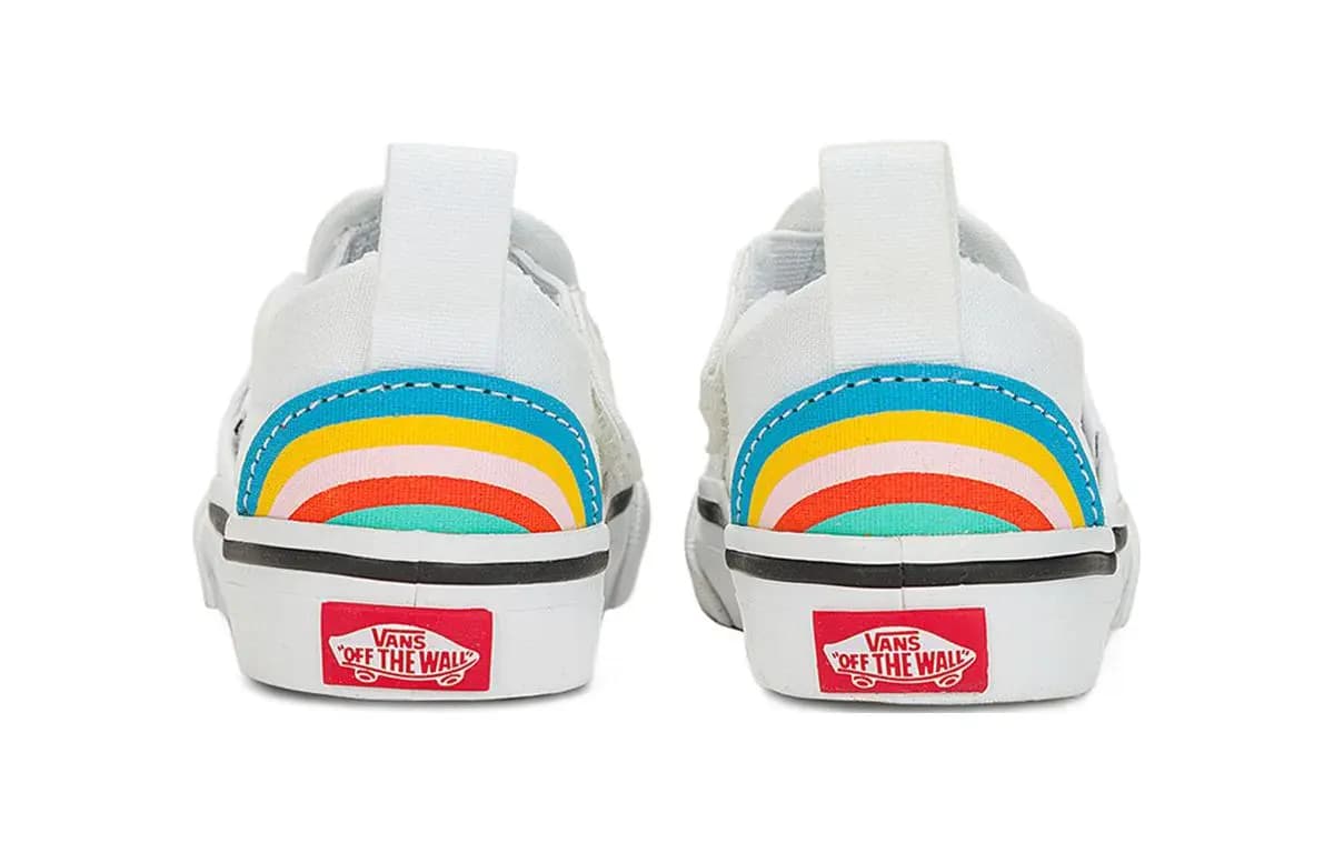 Vans Slip-On Uşaq Ayaqqabısı Ağ 5