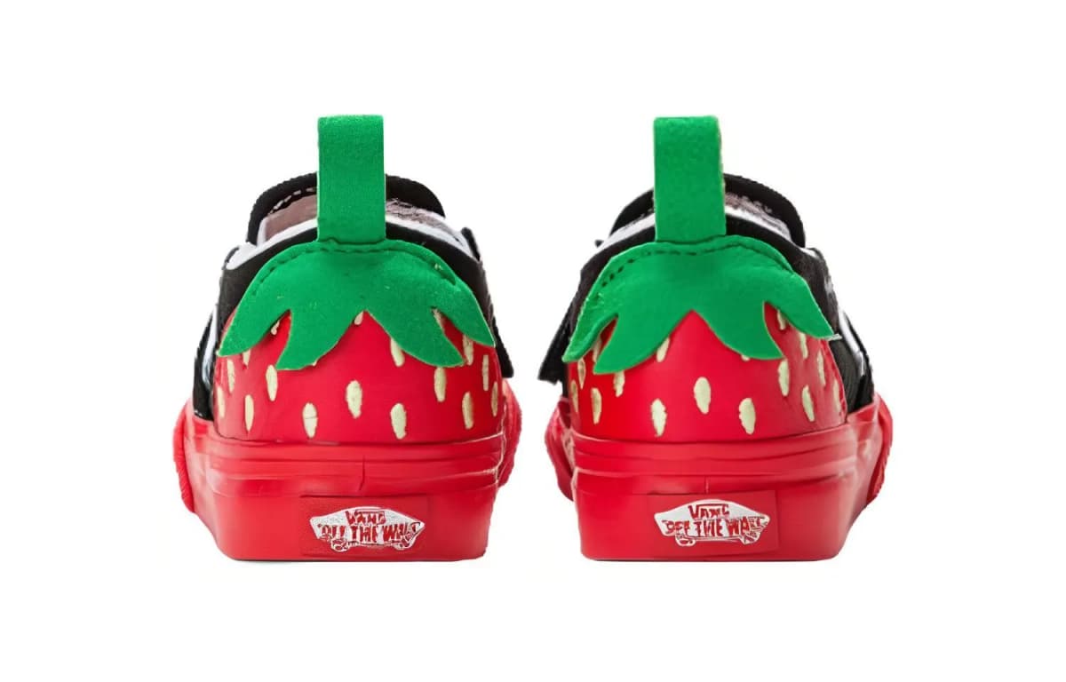 Vans Slip-On Uşaq Ayaqqabısı Qırmızı 5