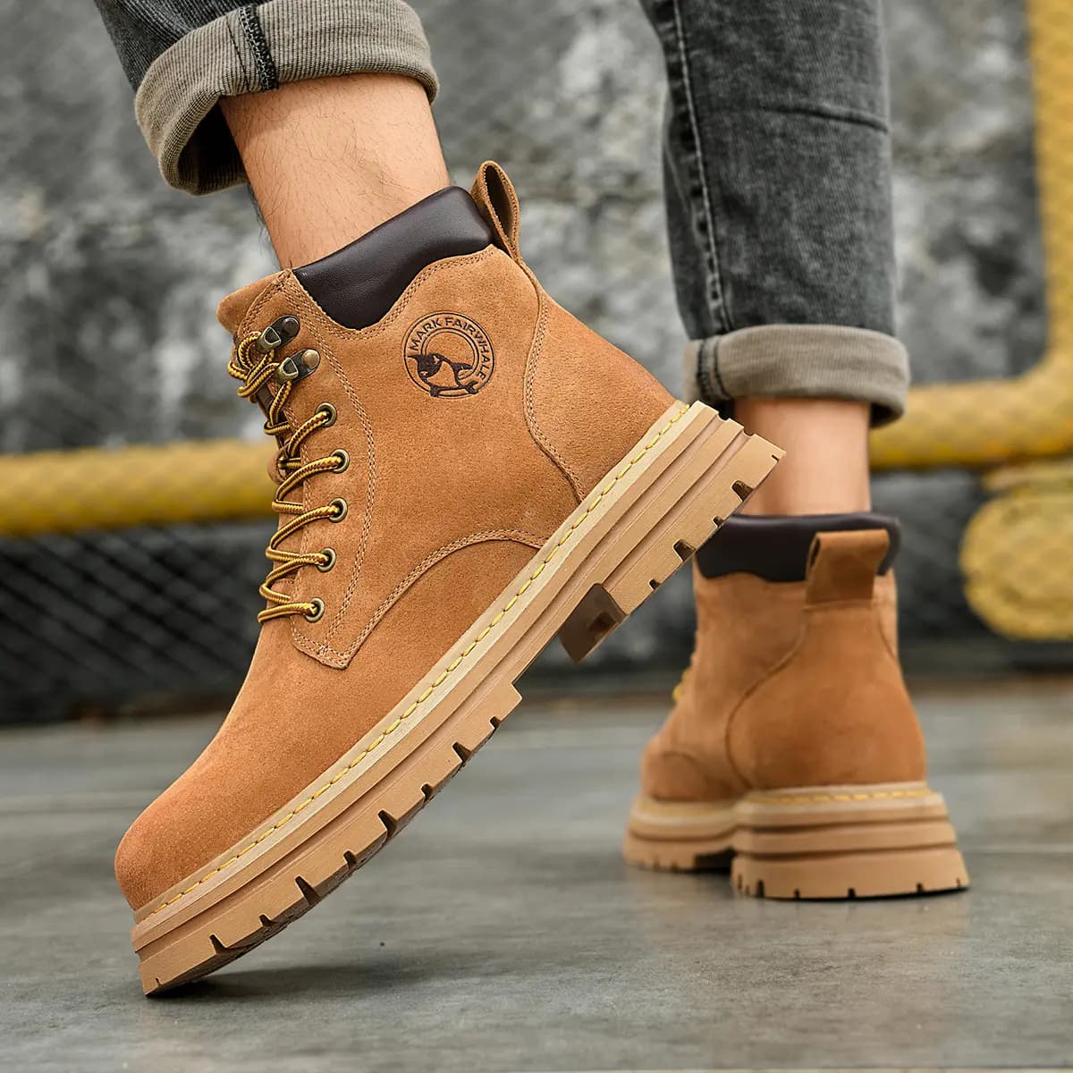 FAIRWHALE Crew Martin Boot Men's 7