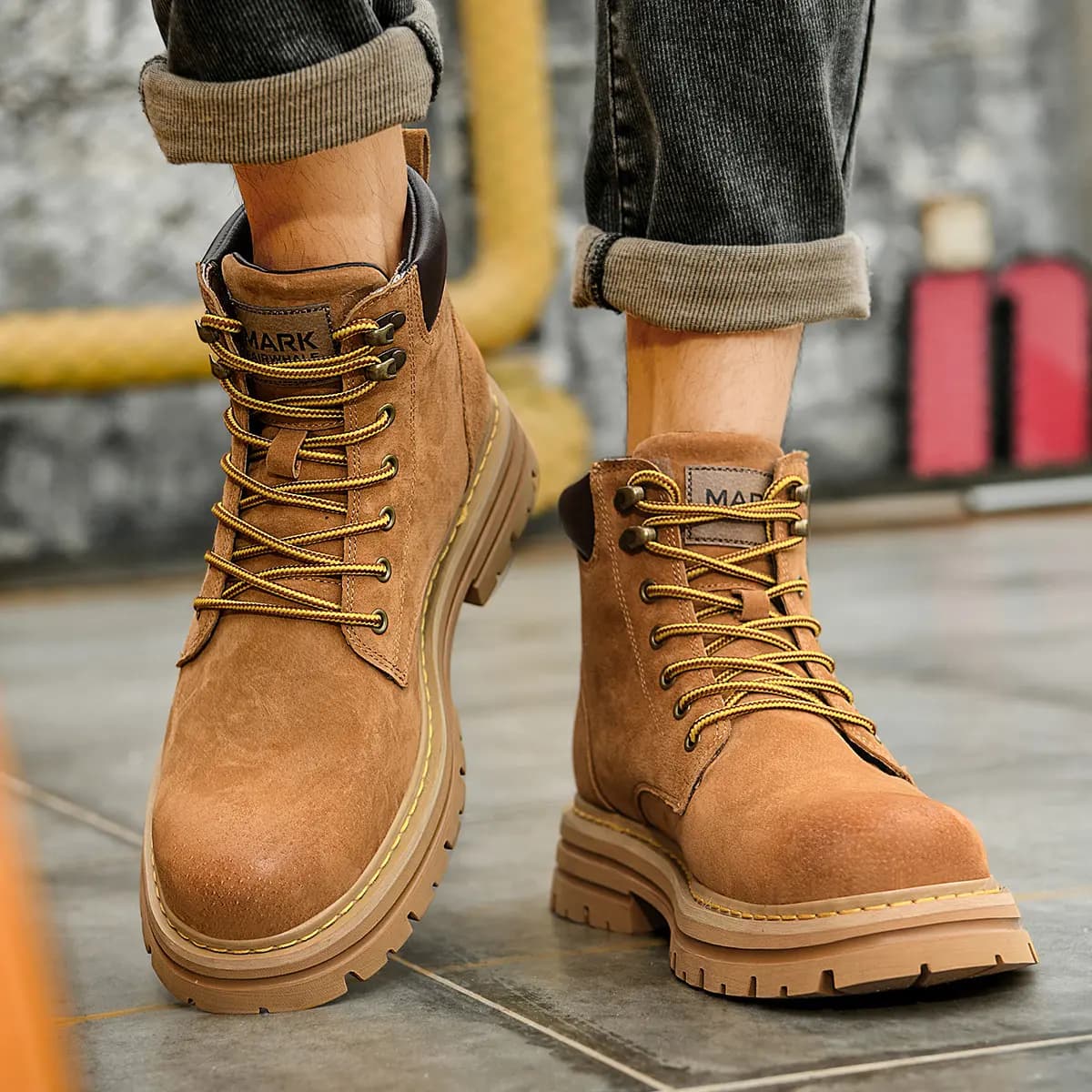 FAIRWHALE Crew Martin Boot Men's 8