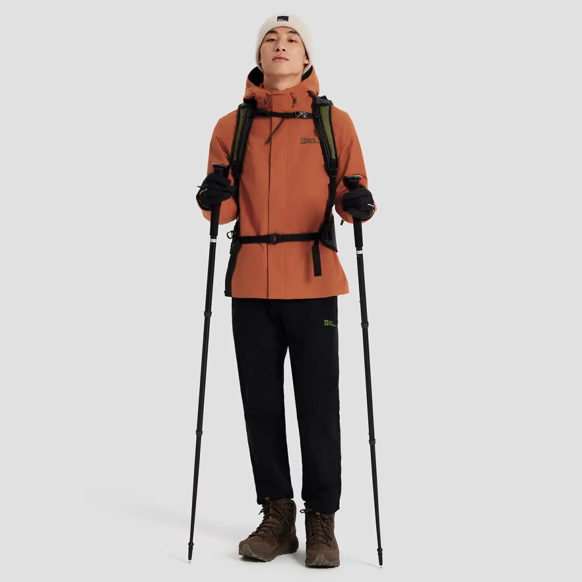 Jack Wolfskin 3 in 1 Unisex Hiking Gödəkçəsi 19
