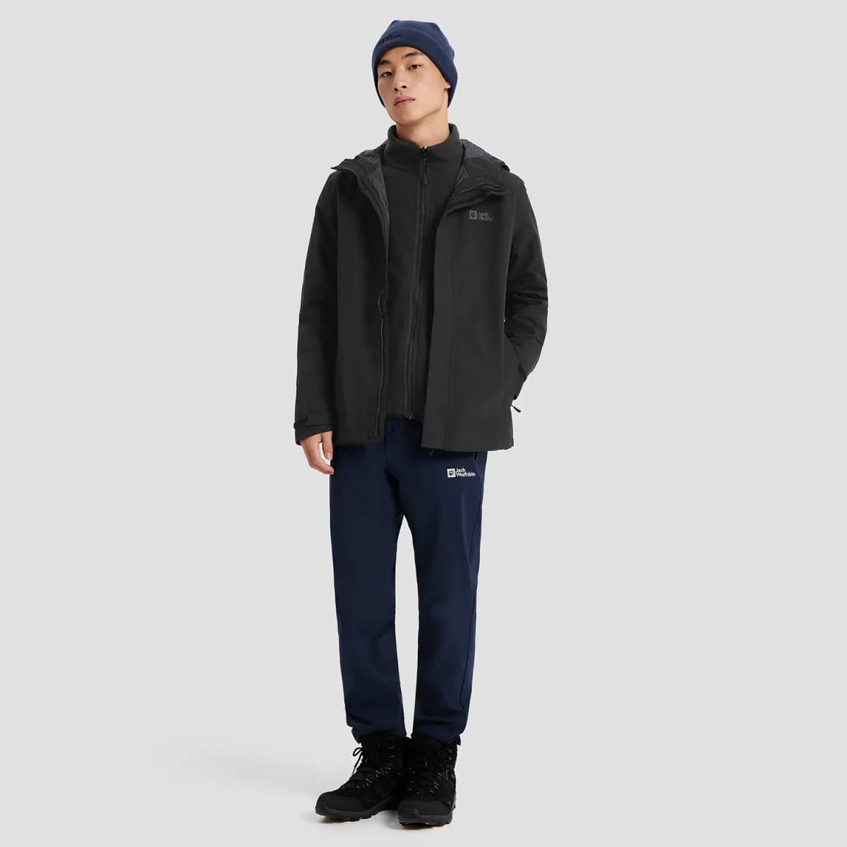 Jack Wolfskin 3 in 1 Unisex Hiking Gödəkçəsi 2