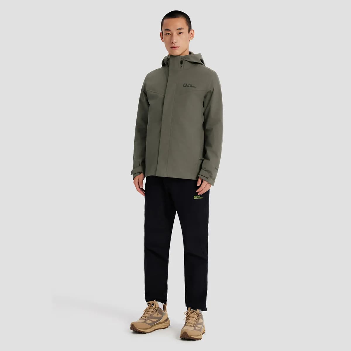 Jack Wolfskin 3 in 1 Unisex Hiking Gödəkçəsi 12