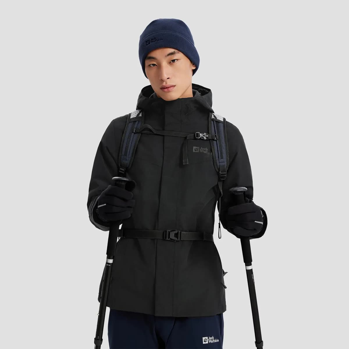 Jack Wolfskin 3 in 1 Unisex Hiking Gödəkçəsi 4