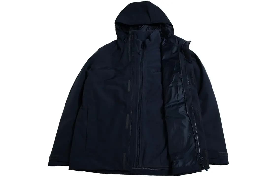 Jack Wolfskin 3 in 1 Unisex Hiking Gödəkçəsi 6