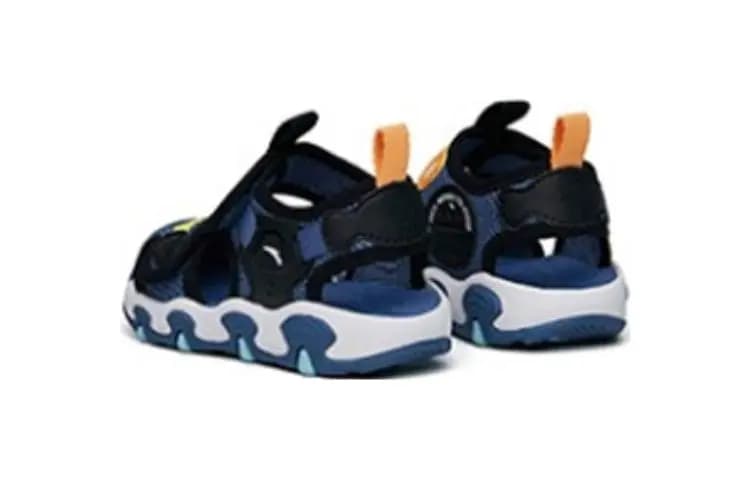 Antakids Anti-Slip Wear-Resistant Low-Top Toddler Shoes Blue Black Infant And Toddler 3