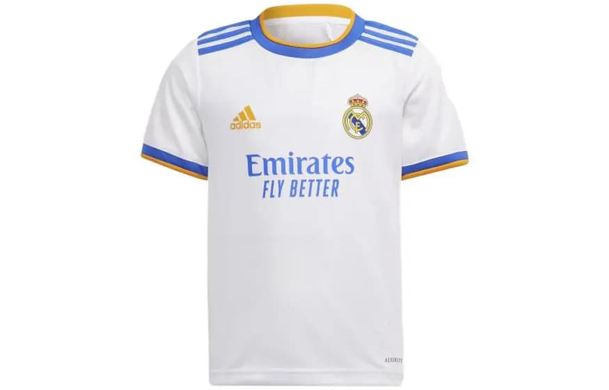 Adidas Uşaq Futbol Forması Ağ 3