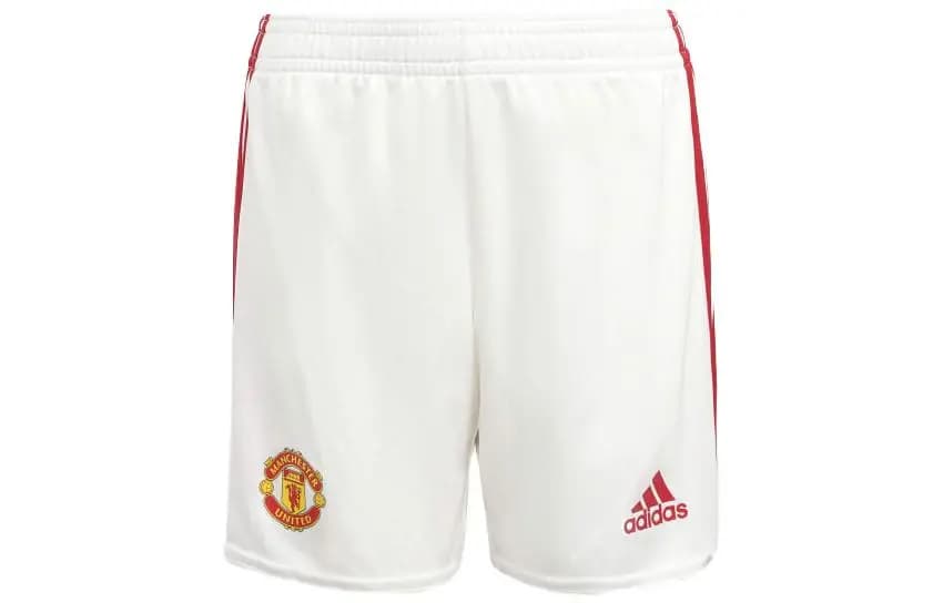 adidas Kids Primegreen Series Stripe Logo Print Short Sleeve Jersey & Shorts 21-22 Season Soccer Set Red 3