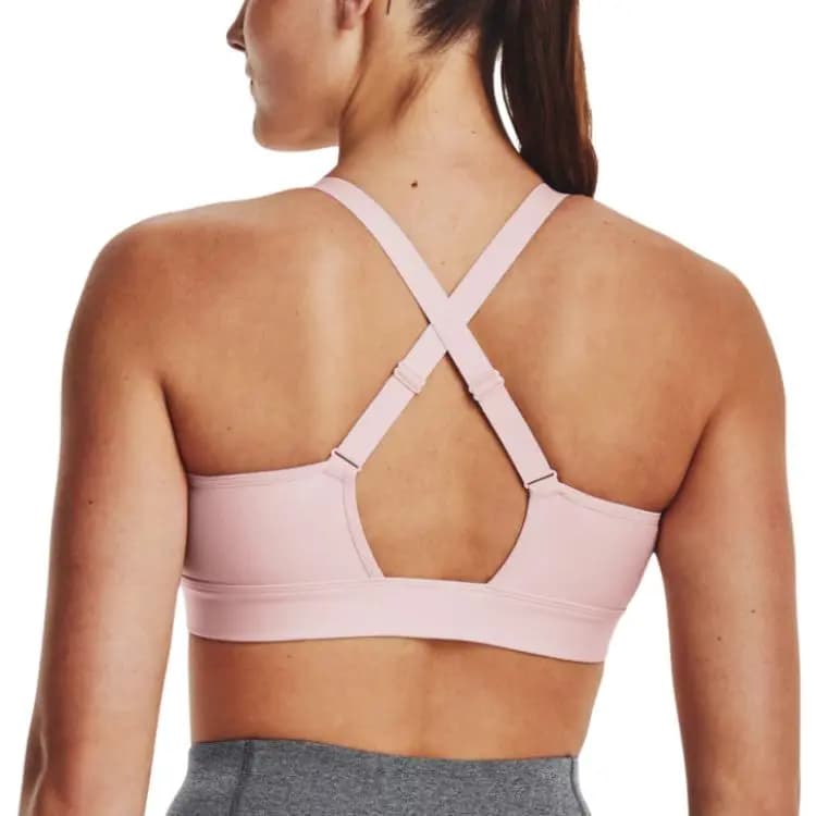 Under Armour UA Continuum Mid Qadın İdman Büstqalteri Çəhrayı 7