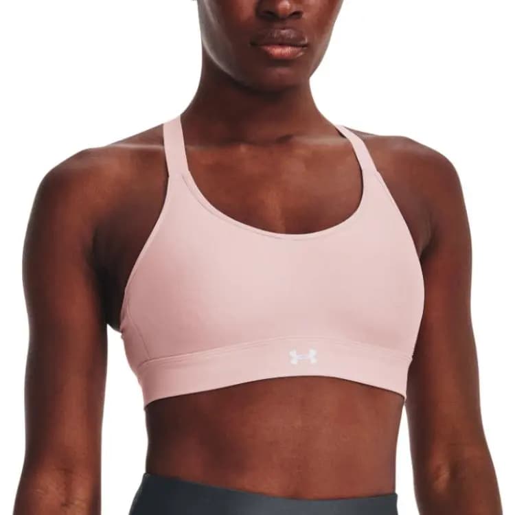 Under Armour UA Continuum Mid Qadın İdman Büstqalteri Çəhrayı 3