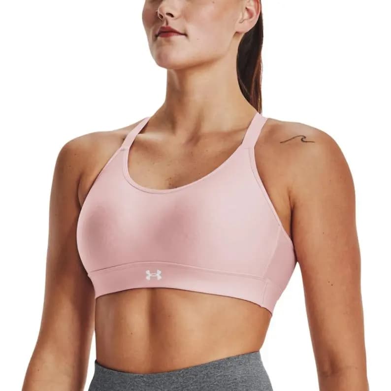 Under Armour UA Continuum Mid Qadın İdman Büstqalteri Çəhrayı 5
