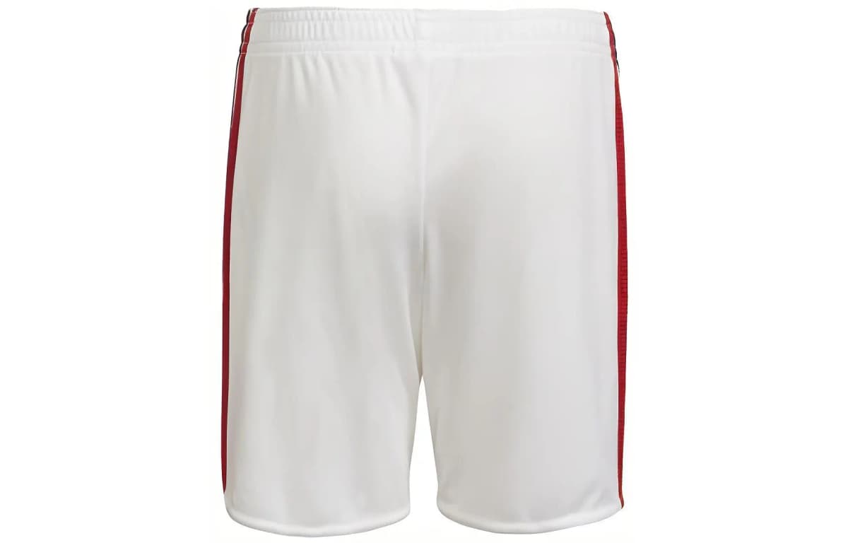 adidas Kids Stripe Logo Print V-Neck Short Sleeve Jersey & Straight Leg Shorts Soccer Set 5