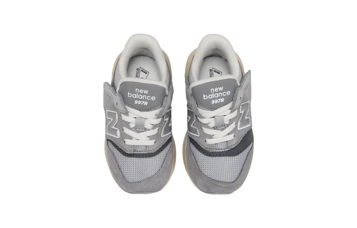 New Balance NB 997R Non-slip Lightweight Low-Top Toddler Shoes Gray Infant And Toddler 4