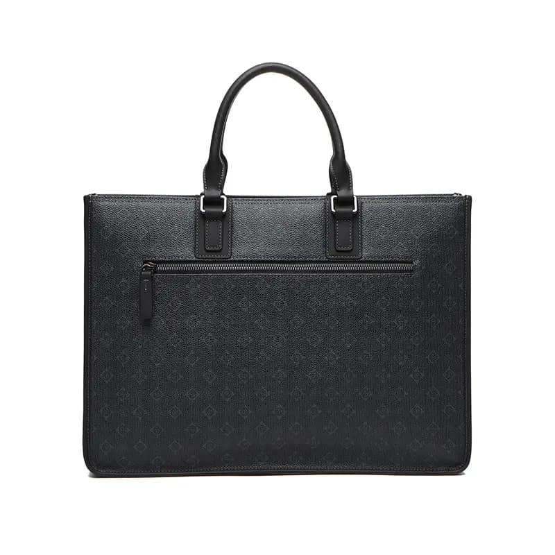 SEPTWOLVES Cow Leather Briefcase QPL Qara 2