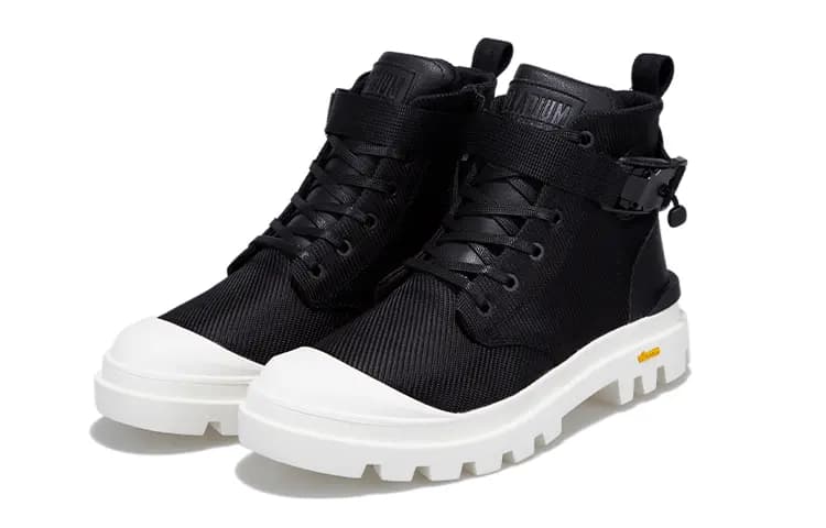 Palladium Martin Boots Men Charcoal Black/White 3
