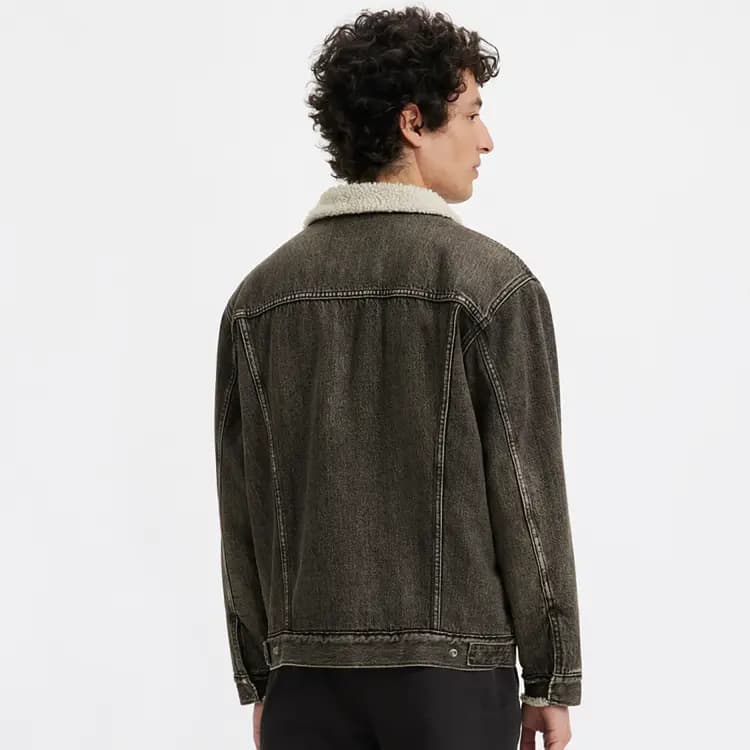 Levi’s Kişi Cins Pencəyi Boz 4