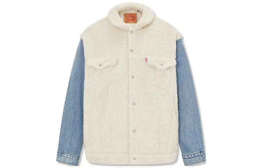 Levis Kişi Cins Pencəyi Mavi/Ağ