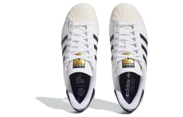 Adidas Originals Superstar Golf Cloud White Collegiate Navy Off White 5