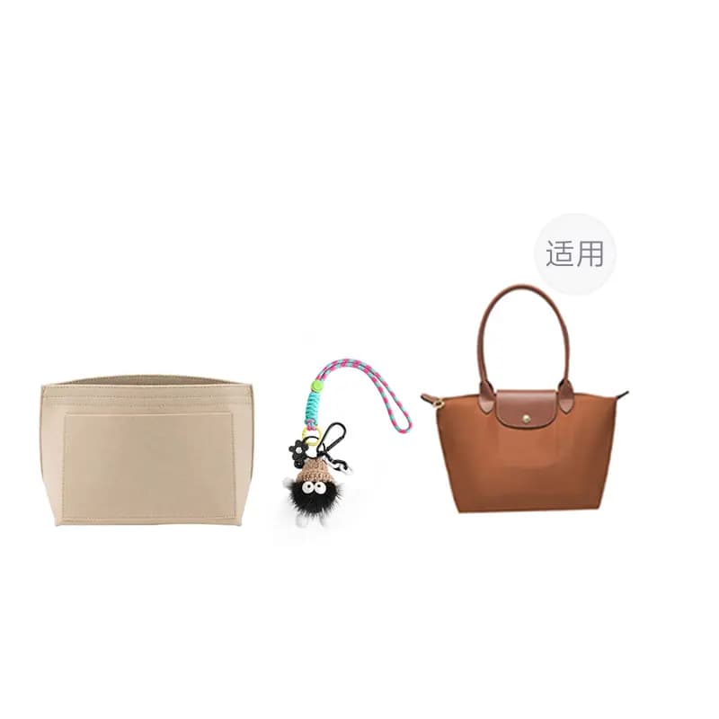 Artisan Workshop Longchamp Le Pliage 28 Orta Çanta Orqanayzeri Ağ 4
