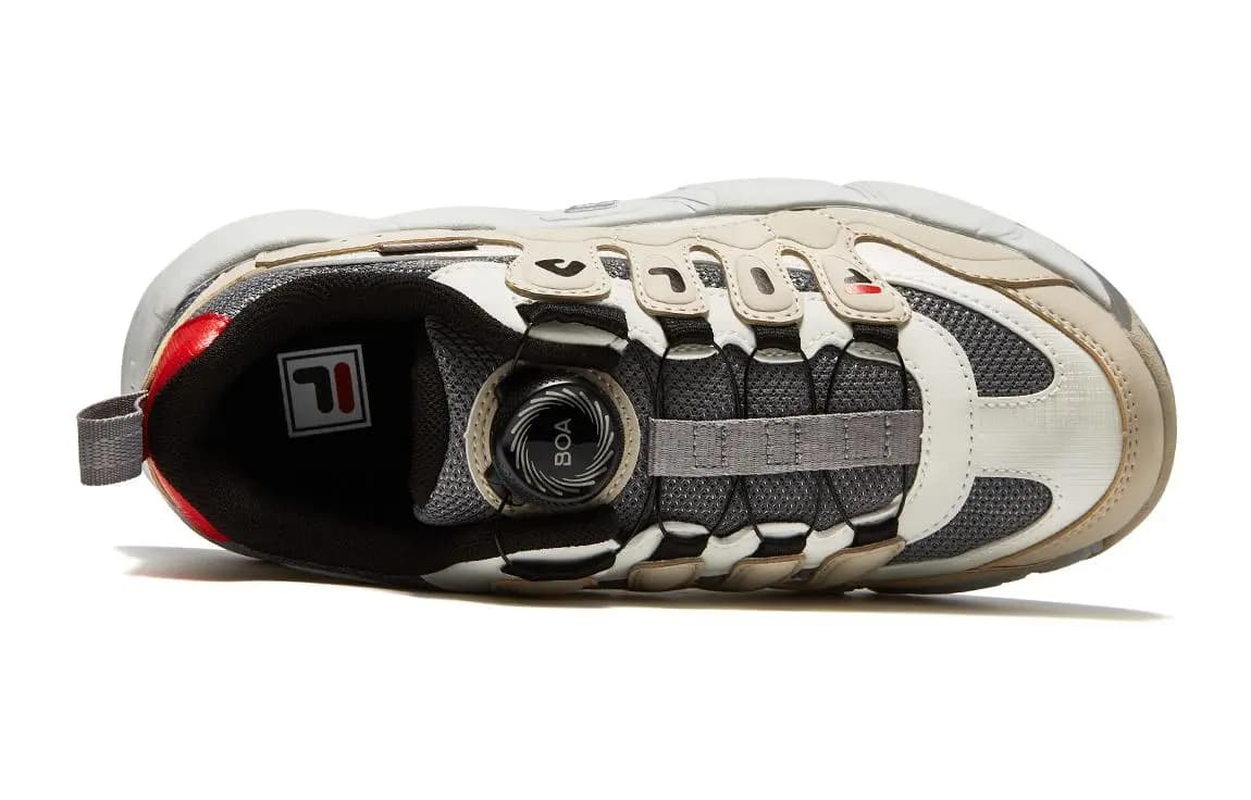 FILA KIDS CROISSANT Low-Top Uşaq Basketbol Ayaqqabısı Taupe 3