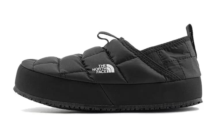 THE NORTH FACE Thermoball Traction Anti-Slip Wear-Resistant Low-Top Kids' Outdoor Shoes Black Kids'