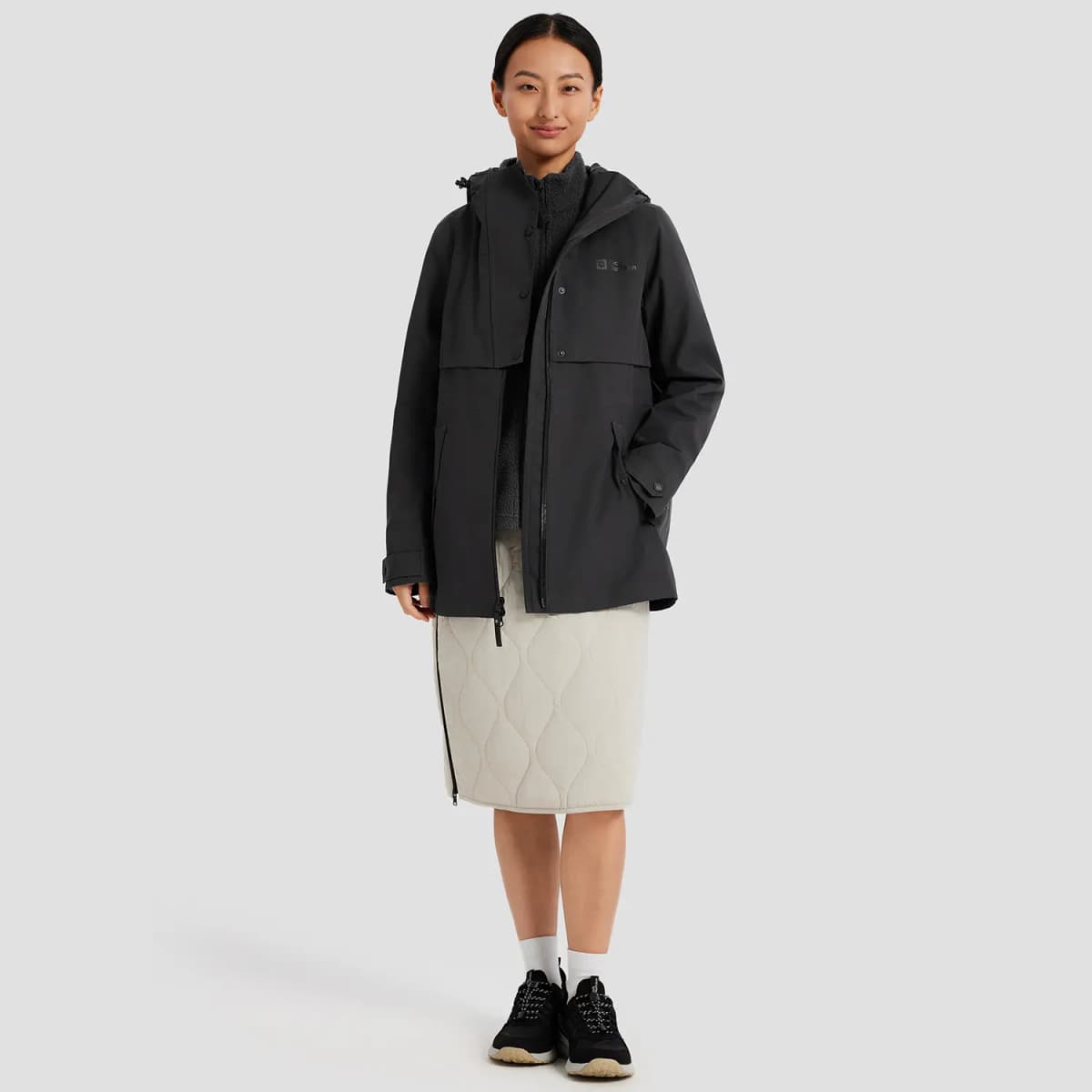 Jack Wolfskin Windbreaker Pencək Qadın 3