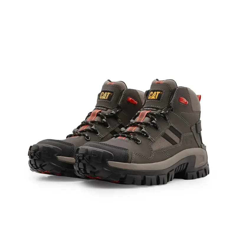 CAT Invader Mid Vent CT SS23 Short Martin Boot Men's Dark Green 2