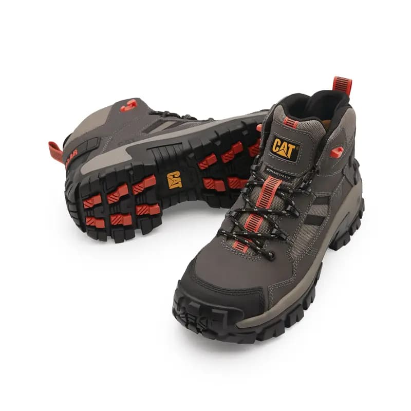 CAT Invader Mid Vent CT SS23 Short Martin Boot Men's Dark Green 3